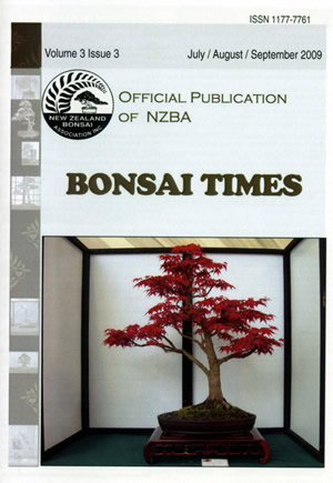 Bonsai Times July August September 2009