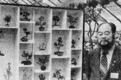 Frank Okamura, BCI Bonsai, May 1976, pg. 114, photo by Phil Tacktill