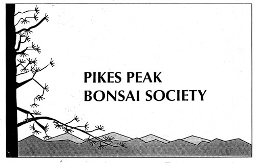 Pikes Peak Bonsai Society logo, 1993
